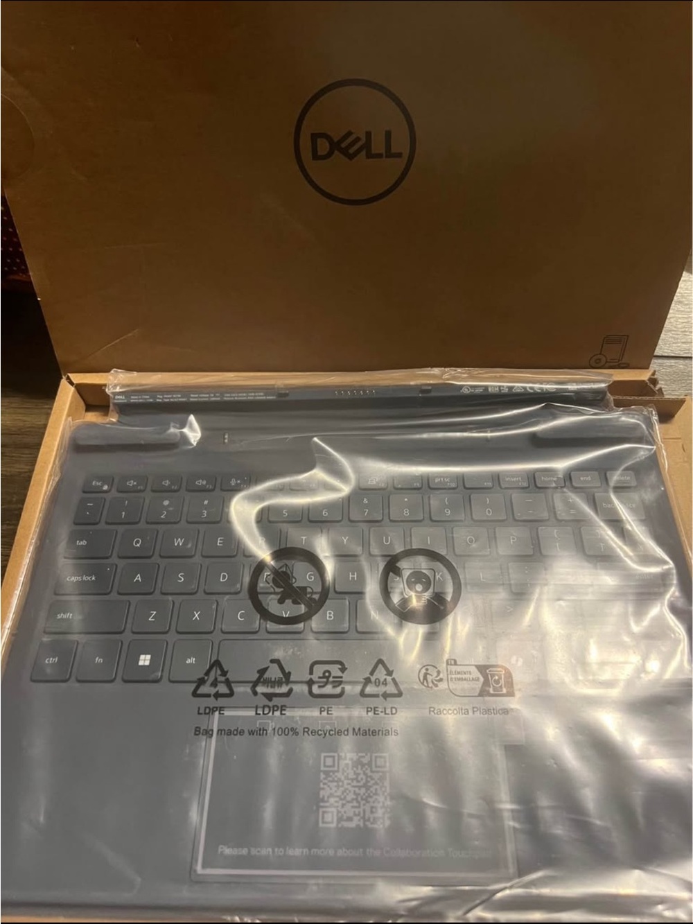 NEW OEM Genuine Dell Detachable Keyboard K21M 7HW5R for Dell Latitude 7350